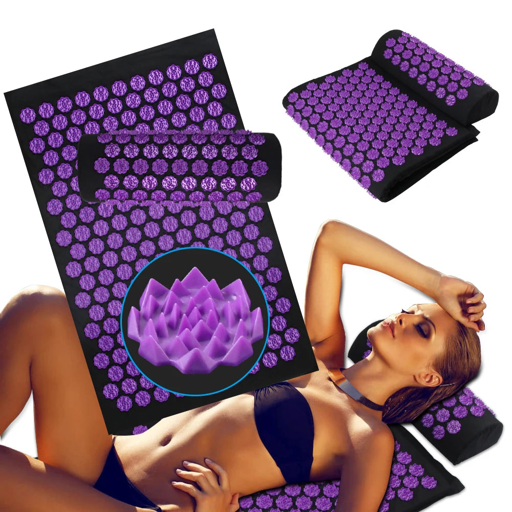 ZenArc Acupressure Mat & Pillow Set