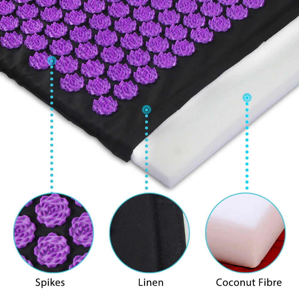 ZenArc Acupressure Mat & Pillow Set